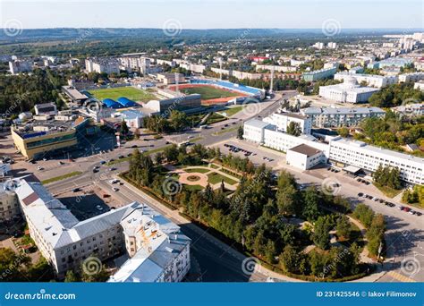 Cityscape Of Dzerzhinsk Russia Stock Photo Image Of Cultural Aerial