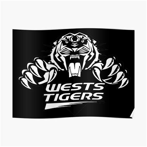 Wests Tigers Posters | Redbubble