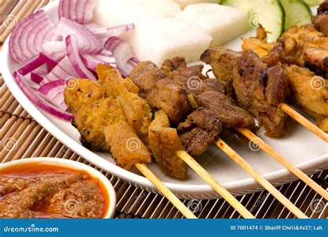 Malaysian Satay stock photo. Image of cuisine, lamb, culinary - 7001474