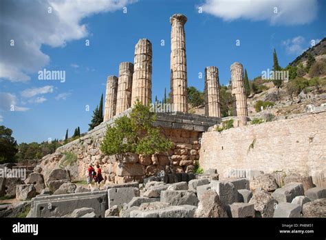 Temple Of Apollo Sanctuary Of Apollo Delphi Archaeological Site