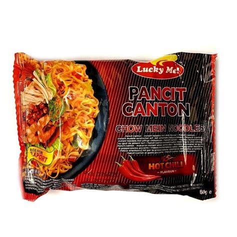 Lucky Me Taitei Instant Pancit Canton Hot Chili All Asian Spices