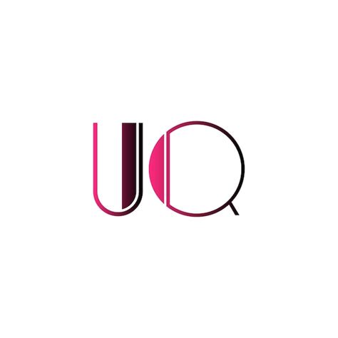 Premium Vector Letter Uq Monogram Logo