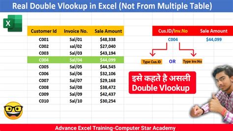 Double Vlookup In Excel Hindi Nested Vlookup Multiple Vlookup