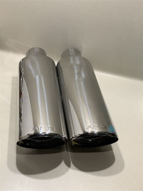 Mercedes Amg Sebring Style W126 C126 W124 Exhaust Tips Limited Good Pre