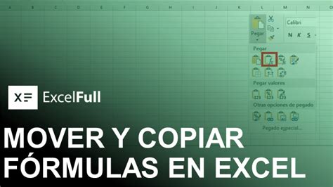 Mover Y Copiar F Rmulas En Excel Excelfull