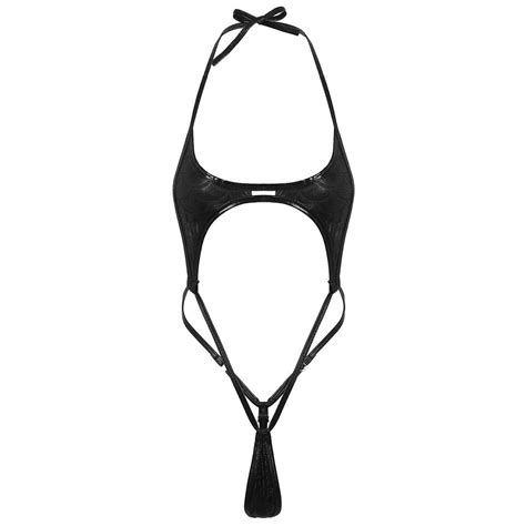Buy YUUMIN Woman S Micro Bikini Extreme Sling Lingerie Fish Scale Bra Thong Swimsuit Bathing