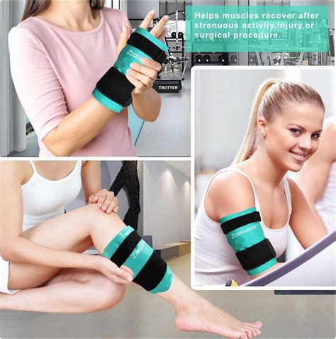 Wrist Hand Ice Pack Wrap Pack Hot Cold Therapy For Pain Relief From Carpal Tunnel