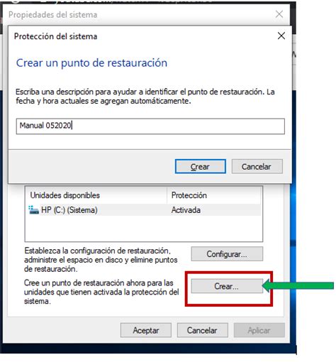 C Mo Crear Un Punto De Restauraci N