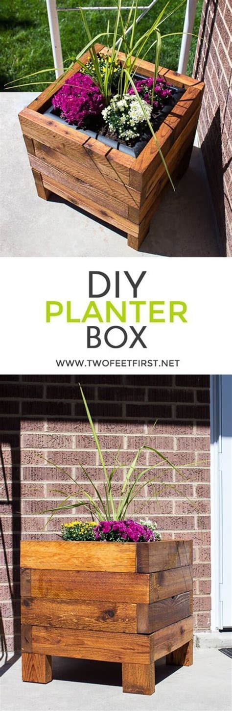 32 Best Diy Pallet And Wood Planter Box Ideas And Designs For 2021