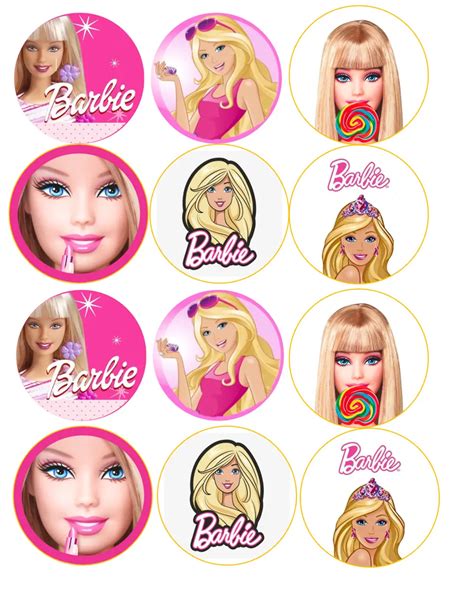 Barbie Cupcake Rings