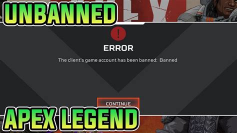 Tips Mengatasi Banned Apex Legends At Your Own Risk Apex Legends