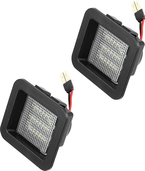 Amazon X Autohaux Pcs Led License Plate Light Lamp Assembly For