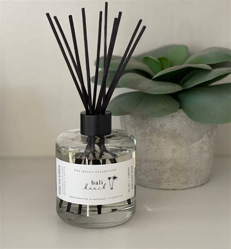 Editable Reed Diffuser Label Reed Diffuser Labels Canva Etsy Canada