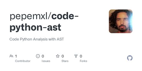 Github Pepemxl Code Python Ast Code Python Analysis With Ast