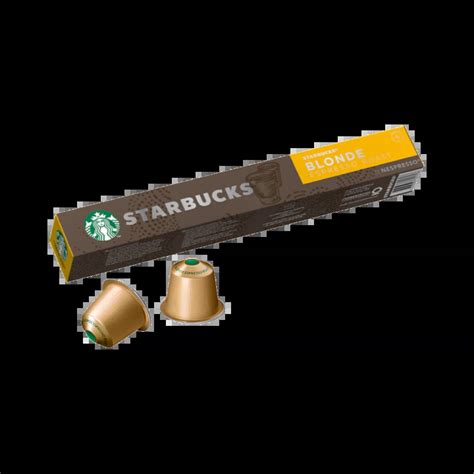 CAPS STARBUCKS BLONDE ESPRESSO ROAST 10U