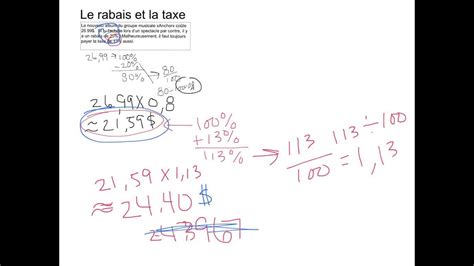 Rabais Et Taxe Youtube