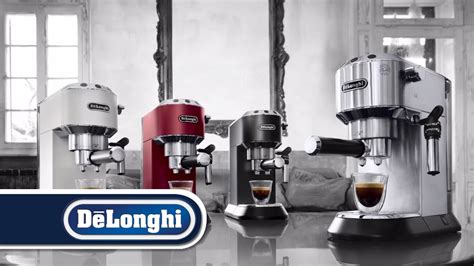 De’Longhi Dedica Style pump espresso machine - YouTube