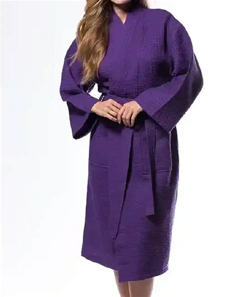 Purple Kimono Robe - Jacket Craze