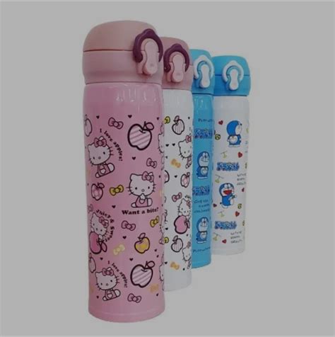 Termos Air Panas 500ml Karakter Doraemon Dan Hello Kitty Tumbler