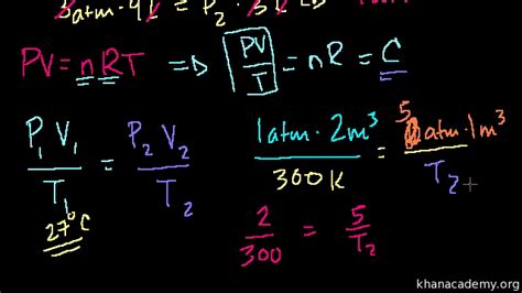 ☑ Ideal Gas Law Problems And Answers