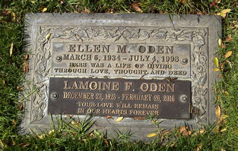 Lamoine Frank Bugs Oden 1925 2016 Find A Grave Memorial