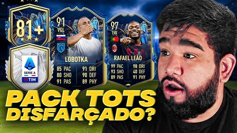 ESSE PACK É QUASE GARANTIA TOTS 11x 81 SERIE A TOTS LOBOTKA TOTS