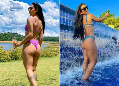 Ex BBB Amanda Djehdian Exibe Bumbum E Mostra Como Tratamento Tem