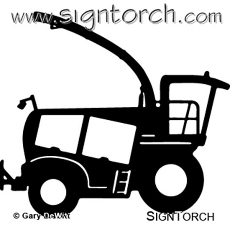 Farm Tractor Signtorch Dxf Svg Cnc Plasma Router Laser Art