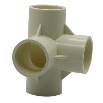 PVC Connector – 4 Way Elbow – 32mm – PVC Connectors – PVC Connectors ...