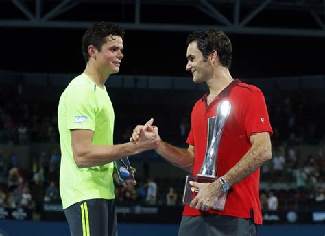 Milos Raonic Tries To Play Spoiler As Roger Federer Goes For Win No