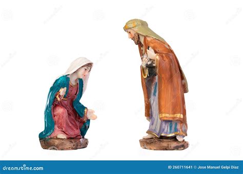 Christmas Nativity Scene with Holy Family Stock Image - Image of manger, december: 260711641