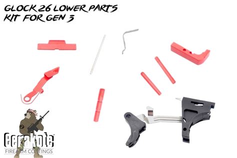 Lower Parts Kit For Glock 26 Your Choice Of Color