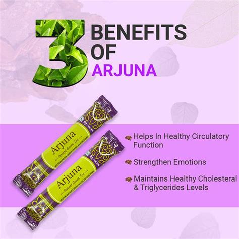 Buy Herbs N Root Arjuna Instant Green Tea Blackcurrant Flavour For