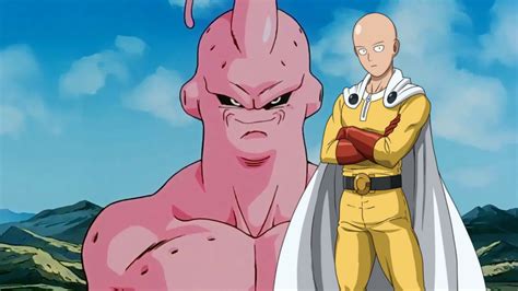 Dragon Ball: El malvado Buu se fusiona con Saitama de One-Punch Man ...