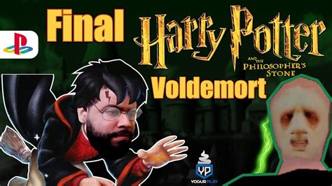 Harry Potter Y La Piedra Filosofal PS1 Duelo Vs Voldemort YouTube