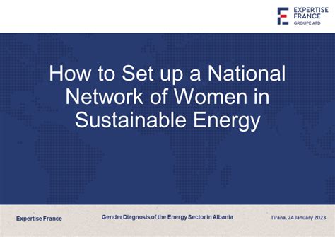 Gender Diagnosis Of The Energy Sector In Albania Gwnet