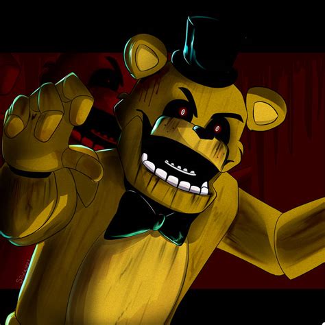 Golden Freddy Fnaf Silviasr27 By Silviasr27 On Deviantart