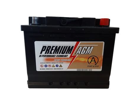 Akumulator PREMIUM AGM 12V 60Ah 660A Centrum Akumulatorów