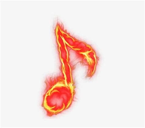 Flame Music PNG - Free Download | Png, Music clipart, Picsart png