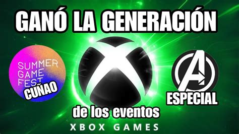 Xbox GANÓ la GENERACIÓN en los EVENTOS ESPECIAL CUÑAO YouTube