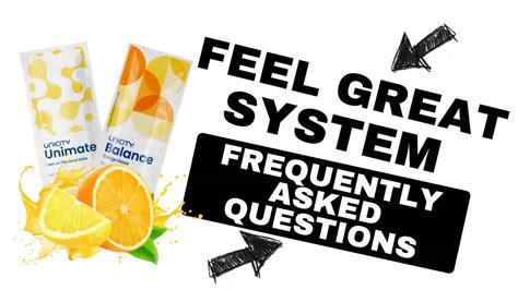 The Feel Great System Frequently Asked Questions