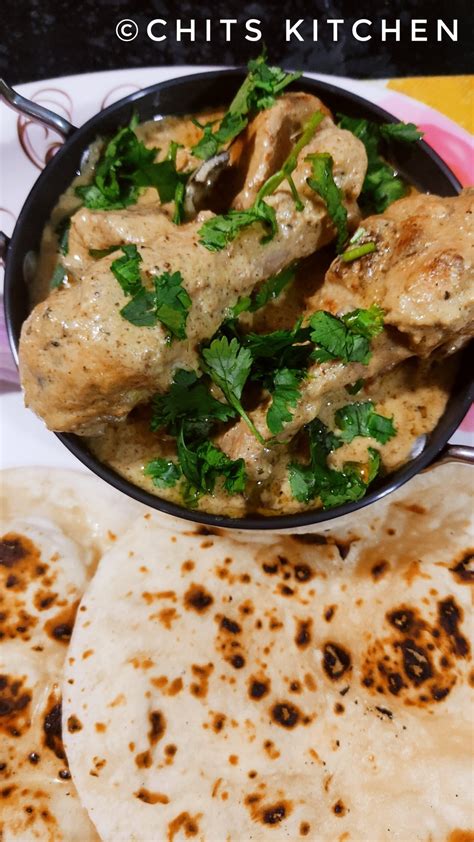 Chicken Afghani Gravy Restaurant Style Afghani Chicken Chits Kitchen