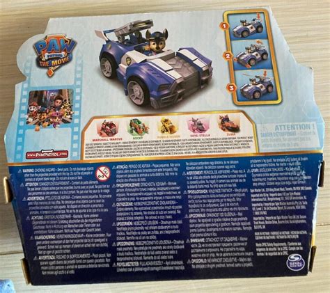 Paw Patrol The Movie Chase Deluxe Vehicle and Figure New | #4680422317