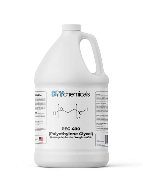 Peg Polyethylene Glycol Diy Chemicals Diychemicals