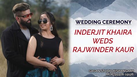 LIVEYOU ARE WATCHING PATH JAGGO DJ INDERJIT KHAIRA WEDS RAJWINDER