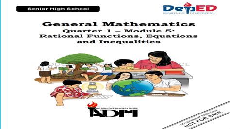 Anwer To General Math Module 5 Rational Function Equation And Inequalities Youtube