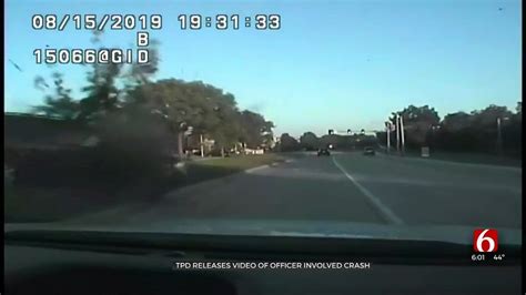 Watch Police Release Dashcam Video Of Officer Involved Crash