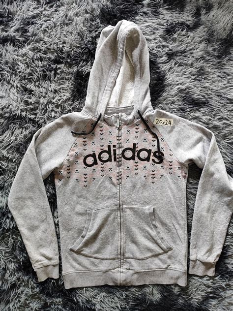 Adidas Zip Hoodie Jacket Womens Fashion Coats Jackets And Outerwear