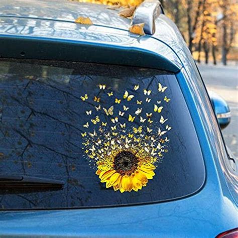 I Tested Sunflower Decals for Cars and Here's Why They're the Perfect ...