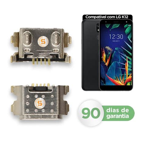 Kit Conector Carga Solto K K Plus Compativel Lg Shopee Brasil